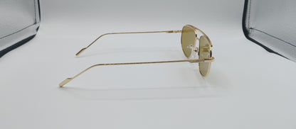 Aviator Sunglasses 90's Yellow Lens / 16 Template Sample